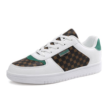 Damen zeitgenössische Mode Sneaker Fudus – Weiß Braun