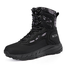 Herren Wasserdichte Taktische Stiefel Fudus – Schwarz