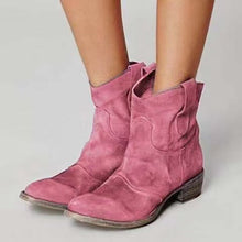 Carlotta – zeitlose Stiefeletten – Rosa