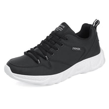 Herren Komfortable Sport Sneakers mit Ergonomischer Fußbett Fudus – Schwarz