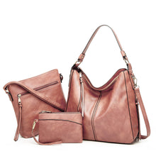 Luxuriöses 3-teiliges Handtaschen-Set für die moderne Frau – BEIGE