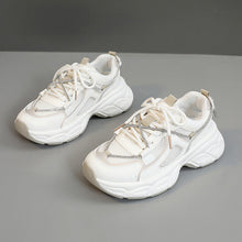 Damen Sportliche Sneakers mit modernem Design und dämpfender Sohle – Beige