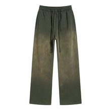 Couture - Retro Washed Herren-Sweatpants – Olivgrün