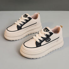 Damen Chunky Sneakers mit modischem Design und optimierter Dämpfung – Schwarz