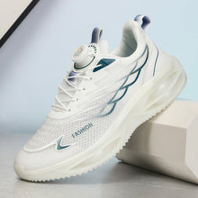 Herren Dynamische atmungsaktive Laufsneaker mit Dämpfungstechnologie Fudus – Weiß