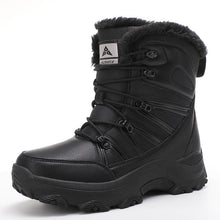 Herren Isolierte Wasserdichte Winterstiefel Fudus 1749651385 – Schwarz