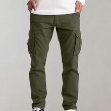Hansjörg – Leichte Cargohose Mit Taschen – Grün