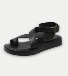 Ismene - Sandalen mit gepolsterter Fußgewölbestütze – Schwarz