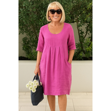Vivian | Sommerliches Komfortkleid – Rosa