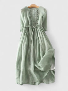 Karynthe | Elegantes Kleid für Frauen – Grün
