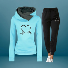 Alvina | Bequemer LiebesFit Jogginganzug – Blau