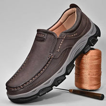 Majid - Premium Orthopädische Herrenschuhe Stil – Braun