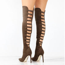 Overknee-Stiefel Mit Hohem Absatz - Lynn – Braun