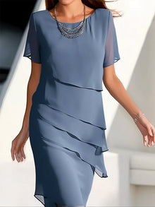 Elegantes Kleid für Frauen – Blau