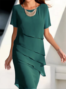 Elegantes Kleid für Frauen – Grün