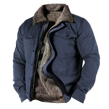 Leo - Winterjacke für Herren – Blau