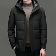 JAY - Pufferjacke mit Kapuze – Schwarz