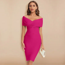Paola - Elegantes Damen Cocktailkleid Festliche Kleidung – Rosa