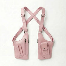 Brousseau – Verstellbarer Umhängegurt mit Holstertasche – Rosa
