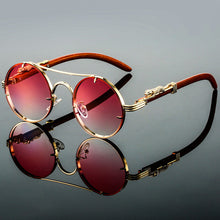 ChromaLens – Panthera Retro Sonnenbrille – Rosa