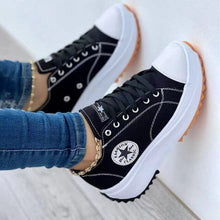 Ilyse  | Trendige orthopädische Sneaker – Schwarz