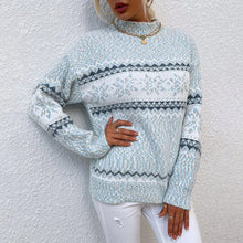 Merlot | Winterpullover – Himmlisches Blau