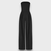 Elarine – Eleganter Jumpsuit – Schwarz