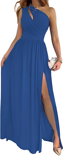 Pammie - Schickes Formelles Kleid für Damen – Blau