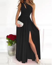 Pammie - Schickes Formelles Kleid für Damen – Schwarz