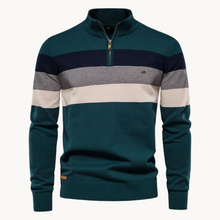 Pullover Mit Halbzipper - Keanu – Grün