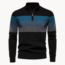 Pullover Mit Halbzipper - Keanu – Schwarz