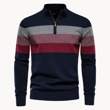 Pullover Mit Halbzipper - Keanu – Blau