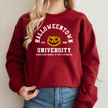 RAELYN - Halloweentown Universität Sweatshirt – Burgundisch