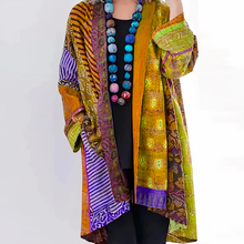 Rozenna – Strickjacke Im Kimono-Stil – Gelb