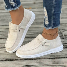 Renate | Damen Slip-On Sneaker Bequem Komfort Alltag – Beige