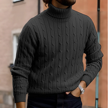 Rollkragenpullover Für Herren - Alessandro – Dunkelgrau