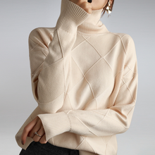 Rollkragenpullover Mit Weiter Passform - Luzie – Beige