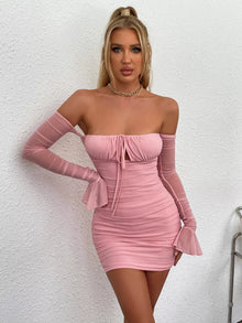 Bia - Pinkes Kleid Mit diesem Look stehlen Sie die Show – Rosa