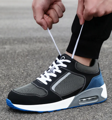 Ruggero | Orthopedic Arbeitssicherheitsschuhe – Schwarz-Grau