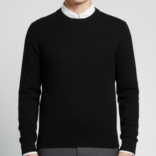 Rundhals-Pullover Für Herren - Francesco – Schwarz