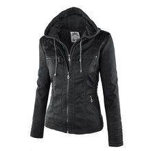 CLARA - ELEGANTE LEDERJACKE – Schwarz