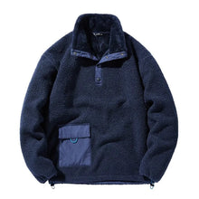 Herren Winter Pullover – Dunkelblau
