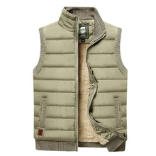 Norbert | Warme Steppweste – Khaki