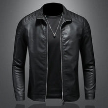 Auron™ Lederjacke Mit Premium-Finish Und Dominanter Ausstrahlung – Schwarz