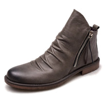 Owens | Vintage Look Stiefeletten – Schiefergrau