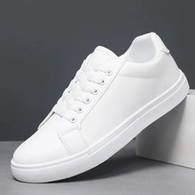 Gabriel | Herren Leder Sneaker Elegant Modern Komfort – Weiß