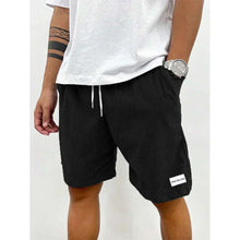 Geo | Bequeme Shorts – Schwarz