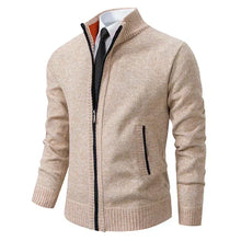 Anton | Eleganter Premium-Cardigan – Beige