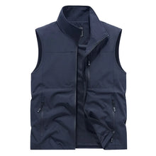 Oliver | Leichte Outdoor-Weste – Marineblau