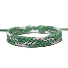 Gjergj – Modisches Seilarm Band – Grün